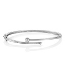 Браслет из белого золота с бриллиантами