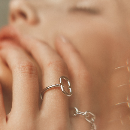 Кольцо из серебра