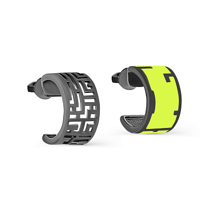 Серьги с английским замком из серебра