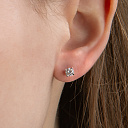 Серьги Пусеты