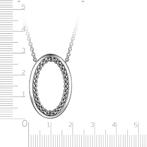 Колье из серебра