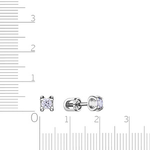 Серьги Пусеты