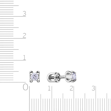 Серьги Пусеты