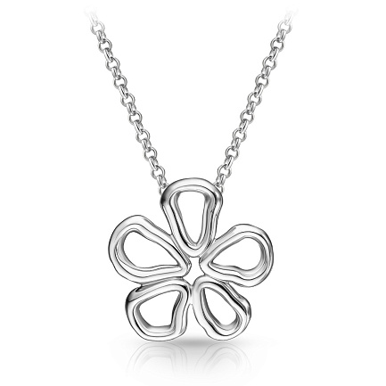 Колье из серебра