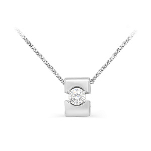 Колье из серебра