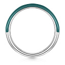 Кольцо из серебра с эмалью