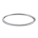 Браслет декоративный из белого золота с бриллиантами