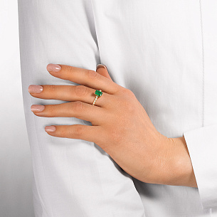 Кольцо из желтого золота