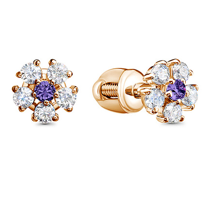 Серьги Пусеты