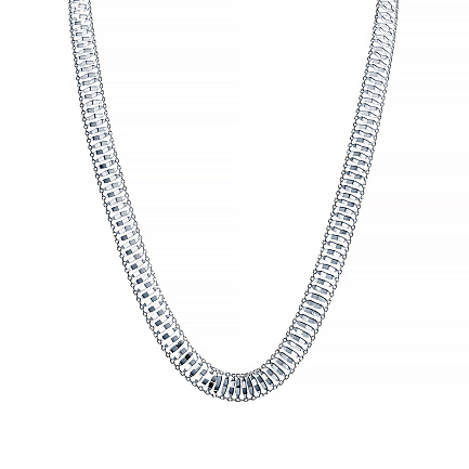 Колье из серебра