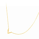 Колье из серебра с позолотой