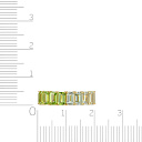 Кольцо из желтого золота с аметистами, хризолитами