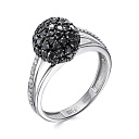 Кольцо из белого золота с бриллиантами