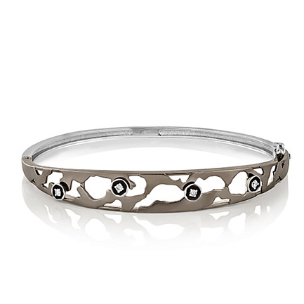 Браслет из белого золота с бриллиантами