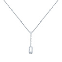 Колье из белого золота с бриллиантами