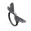 Кольцо из серебра с фианитами