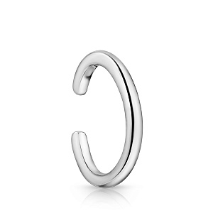 Серьга одиночная из серебра