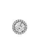 Подвеска из белого золота с бриллиантами