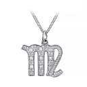 Зодиак из белого золота с бриллиантами