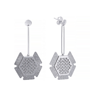 Серьги из серебра