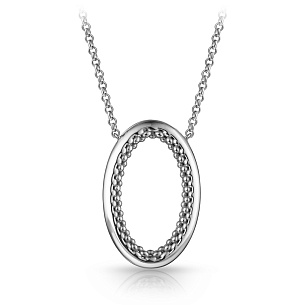 Колье из серебра