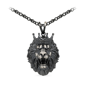 Колье из серебра