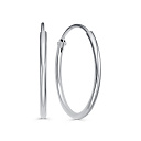 Серьги с английским замком из серебра