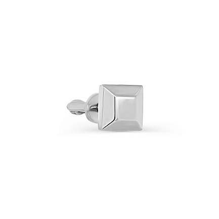 Моносерьга из серебра