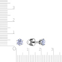 Серьги Пусеты