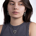 Колье из серебра