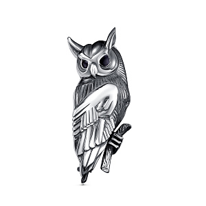 Брошь из серебра