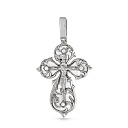 Подвеска из серебра с фианитами