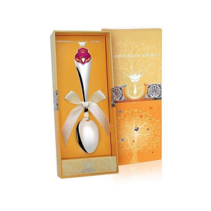 Ложка детская из серебра Принцесса