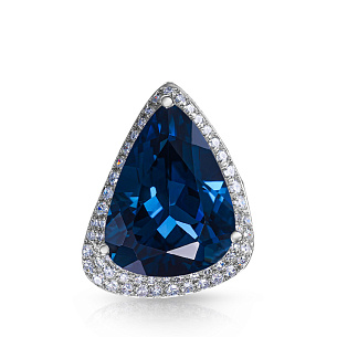 Подвеска из белого золота