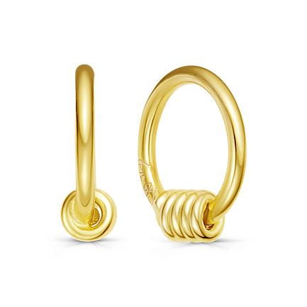 Серьги из серебра