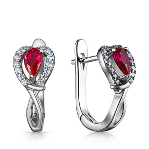 Серьги из серебра