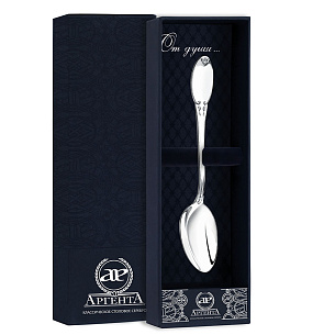 Ложка кофейная из серебра