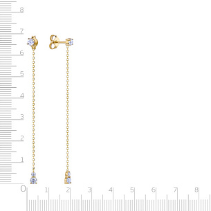 Серьги Пусеты