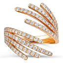 Кольцо из золота с бриллиантами