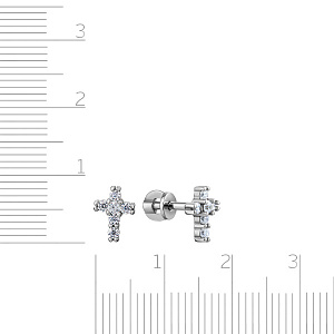 Серьги Пусеты