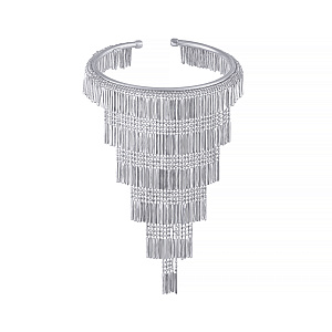 Браслет декоративный из серебра