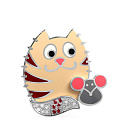 Подвеска из серебра с фианитами