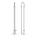 Серьги из серебра