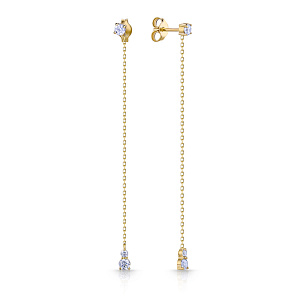 Серьги Пусеты