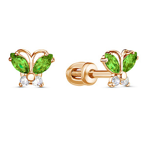 Серьги Пусеты