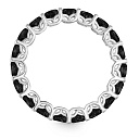 Кольцо из серебра с фианитом