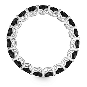 Кольцо из серебра с фианитом