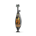 Брошь из серебра с фианитами