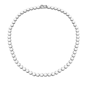 Колье из серебра