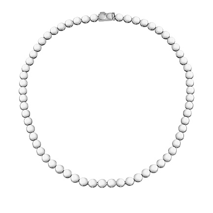 Колье из серебра